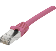 CORDON PATCH RJ45 F/UTP CAT6a LSOH Snagless Rose 1m